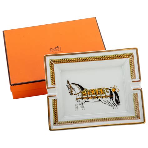 hermes porcelain ashtray|hermes ashtray for sale.